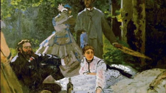 Claude Monet, Das Frühstück im Grünen, 1865-1866
