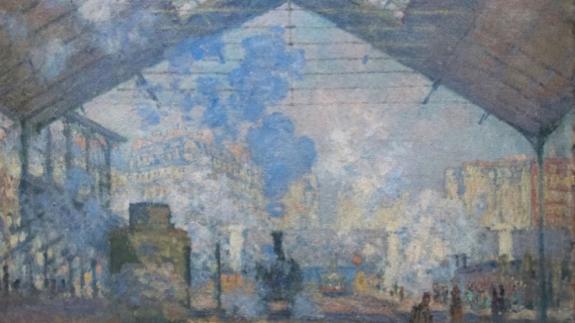 Claude Monet, La gare Saint Lazare, 1877