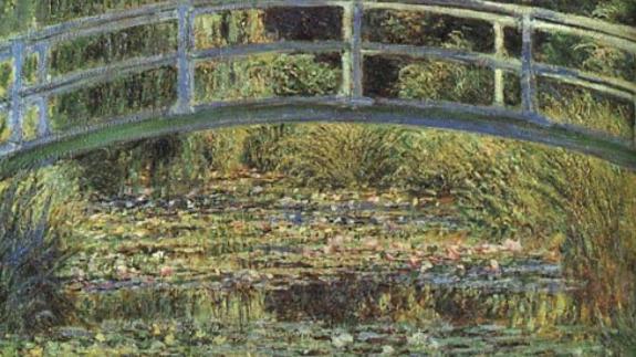 Claude Monet, Die japanische Brücke, etwa 1899