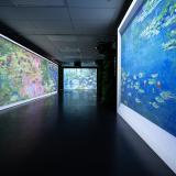 Monets Garten Ausstellungsbild
