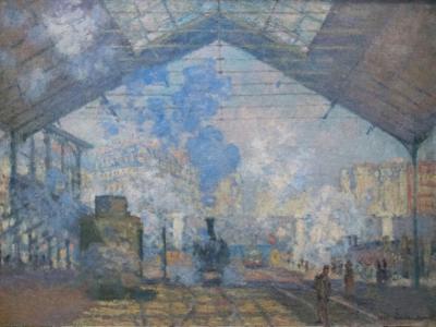 Claude Monet, La gare Saint Lazare, 1877