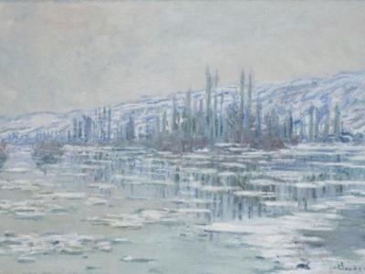 Claude Monet, Eisbruch, 1880